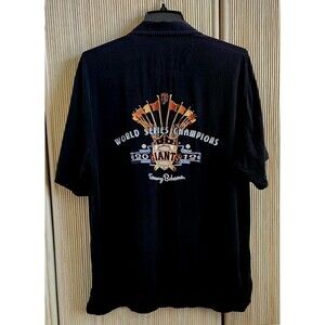 Tommy Bahama San Francisco Giants Shirt Size Large World Series Champions 2012